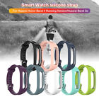 (Purple) Silicone Watch Band Accessory Sweat Proof Soft Watch Band Strap