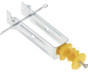 Lot Of 2 Bags - Zareba ICLXY-Z Chain Link Insulator, Yelllow, 10 per Bag - Picture 1 of 4