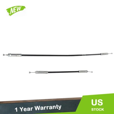 For 1992-2014 Ford E-350 Super Duty 2PCS Rear Cargo Door Latch Release Cable Foto 1 de 4