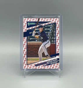 2021 Panini Donruss - Keston Hiura - One Hundred #82 - 86/100 - Brewers - Picture 1 of 2
