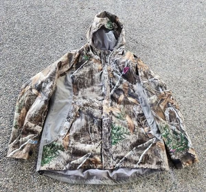 Scentblocker Jacket - Realtree Xtra S3 Rain Blocker Hooded Size 2XL Womens  - Picture 1 of 10