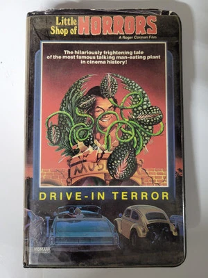 Little Shop Of Horrors VHS Tape 1985 Vidmark Entertainment Horror Clamshell Film Foto 1 de 4