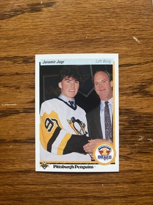 1990-91 Upper Deck - First Round Draft Pick Jaromir Jagr #356 (RC) - Image 1 of 2