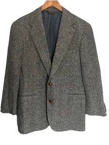 Vintage Men’s Tweed Blazer Size 40S Southwick Kaps Nines - Picture 1 of 13