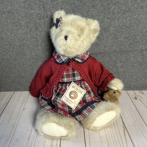 Peluche Boyds Bear Sherie B. Bearican & Cliff #904250 16" con etiquetas 2004 vintage - Imagen 1 de 5