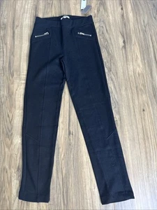 DKNY Girls Jegging In Ants Size L(12) Black NWT - Picture 1 of 5