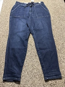 NEU MIT ETIKETT JUDY BLAU LOS ANGELES JOGGER DAMENJEANS 16 W HOHE TAILLE - Bild 1 von 6