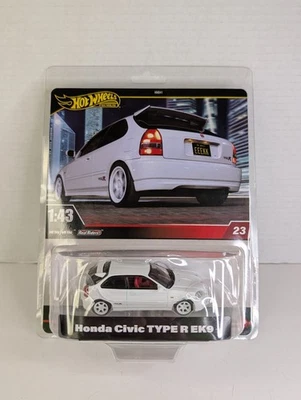 Hot Wheels Premium | Honda Civic TYPE R EK9 | Blanco 1:43 Foto 1 de 3