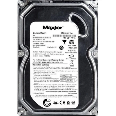 Hard Disk HDD IDE PATA 3.5" 160GB Maxtor STM3160215A Refurbished Computer - Image 1 of 3