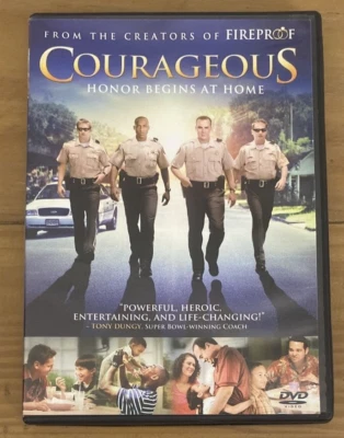 Courageous DVD - Inspirational Drama Film - Image 1 of 2