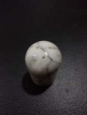 Polished Cultured Marble Salt Or Pepper Shaker 2.75x1.5 Inch Used Good Condition