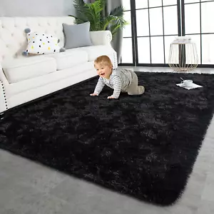 Super Soft Shaggy Rugs Fluffy Carpets, 4X5.9 Feet, Indoor Modern Plush Area Rugs - Picture 1 of 12