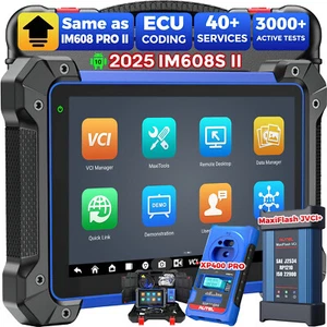 Autel MaxiIM IM608 PRO II XP400PRO OBD2 Diagnóstico IMMO Programación llaves ECU - Imagen 1 de 17