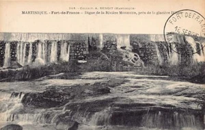 Martinique - FORT DE FRANCE - Digue de la rivière Monsieur près de la glacière D - Picture 1 of 2