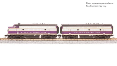 Broadway Limited 9200 N Scale F3 AB-Units ACL #339AB DCC Sound Diesel New - Image 1 of 4
