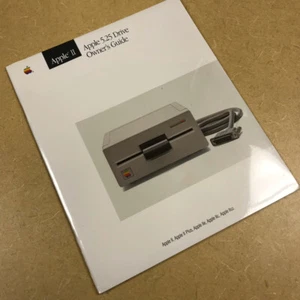 SEALED Apple 5.25 Drive Owner's Guide Apple Computer Apple II IIe IIGS IIc - Afbeelding 1 van 6