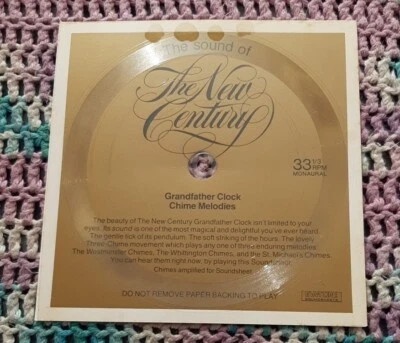 Sound of the New Century 7" 33 1/3 flexi disc Grandfather Clock Chime Melodies - Image 1 of 2