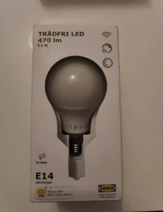 1x Ikea Tradfri E14 LED Globe, LED1925G6 470lm Smart Bulb, ZigBee Home Assistant - Bild 1 von 1