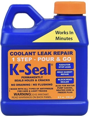 K-SEAL Pour and Go ST5501 Coolant Leak Repair 8 oz FIX Gasket Radiator K SEAL - Image 1 of 4