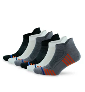 GoWith Herren Bambus bunte Laufen Golf Knöchelsocken | 6 Paar UK-Größe 9-11 - Bild 1 von 10
