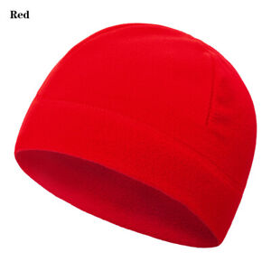 Unisex Soft Melon Hat Fleece Boonie Hat Cap Casual Sports Winter Warm Solid Hat