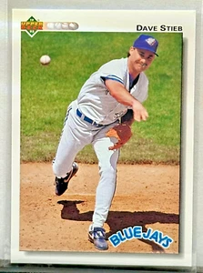 1992 Upper Deck #136 Dave Stieb Toronto Blue Jays - Picture 1 of 3