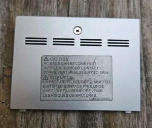 TOSHIBA SATELITTE NB200-205 NB250-255 MEMORY RAM DOOR COVER K000073420 SILVER - Picture 1 of 2