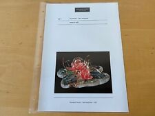 Catalog Sheet Parmigiani Fleurier Scheda Catalogo - Obiettivo D' Art. da Cova
