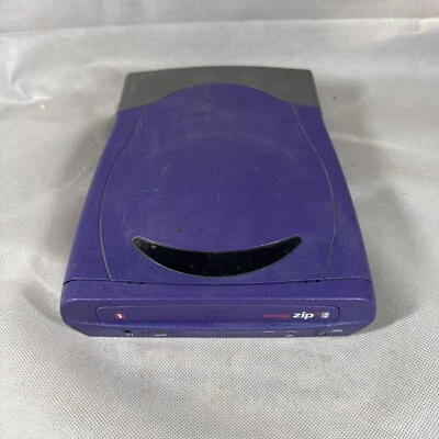 Iomega ZIP CD USB ZIP CD 650 CD-R/RW External USB Drive  UNTESTED D3 - Image 1 of 4