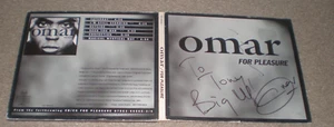 OMAR CD For Pleasure SIGNED  PROMO 5 TRACKS - Picture 1 of 1