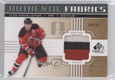 2011-12 SP Game Used Edition Authentic Fabrics /35 Ilya Kovalchuk #AF-IK Patch