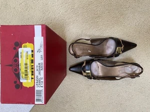 Vaneli women's shoes size 8 1/2 narrow camel jaghair - Picture 1 of 4