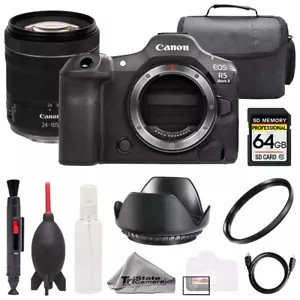 Canon EOS R5 II Camera + 24-105mm STM Lens + 64GB + Bag+ UV Filter- Basic Kit - Picture 1 of 12