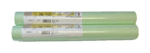 2 Rollen Vlies Tapeten Restposten Restrollen Uni mint grün einfarbig Little Star - Bild 1 von 1