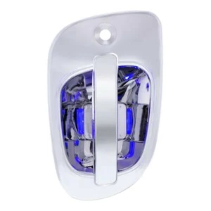 6 Blue LED Chrome Door Handle Cover for Freightliner Cascadia - Driver - Picture 1 of 4