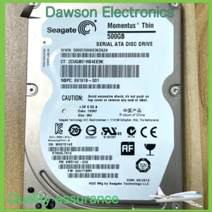Seagate Thin HDD ST500LT012 5400RPM 500GB 16MB SATA 2.5-Inch Slim 7mm Hard Driv - Picture 1 of 4
