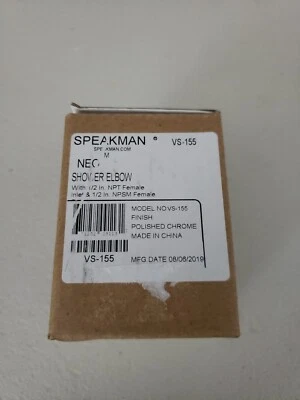 Codo de ducha Speakman VS-155 Neo Desviador - Cromo Foto 1 de 3