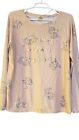 LC LAUREN CONRAD & DISNEY "If You Cant Say Anything Nice.." Top Pink Floral XL