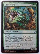 MTG Commander Legends SIFTER WURM 254/361 U Foil M/NM