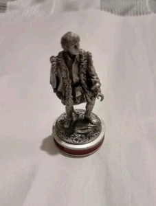 DOCTOR WHO JAMIE McCRIMMON PEWTER CHESS PIECE - KNIGHT  PRODUCED BY DANBURY MINT - Picture 1 of 5