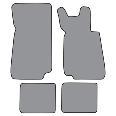 Alfombrillas para BMW 325es 1986-1987 moldeadas Cutpile completas 4 piezas Foto 1 de 4