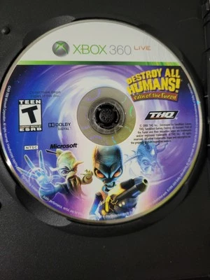 Destroy All Humans Path Of The Furon ( Microsoft Xbox 360 2008) Disc Only Tested - Image 1 of 4