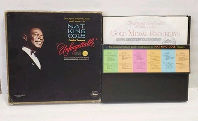 Nat King Cole - Vintage Golden Treasury Unforgettable 6LP Vinyl Box Set. - Image 1 of 4