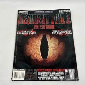 Resident Evil 2 Perfect Guide Versus Strategy Guide Player's Hint Book PS1! - Picture 1 of 15