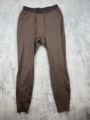 Мужские базовые штаны Patagonia Capilene размер средний коричневый вафельный теплый длинный John - Изображение 1 из 4