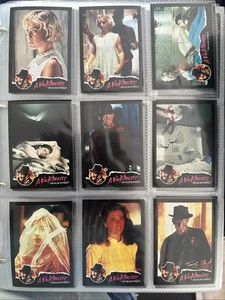 Pesadilla en Elm Street, 120 cartas completas, especialidad de 10 cartas + juego de 2 hologramas - Imagen 1 de 9
