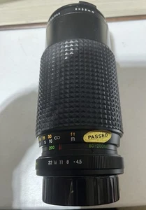 JCPenney Multi-Coated Optics 55mm 1:4.5f =80-200 mm Camera Lens Guaranteed - Picture 1 of 2