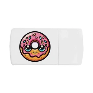 'Kawaii Donut' Pill Box with Tablet Splitter (PI00027382) - Picture 1 of 6