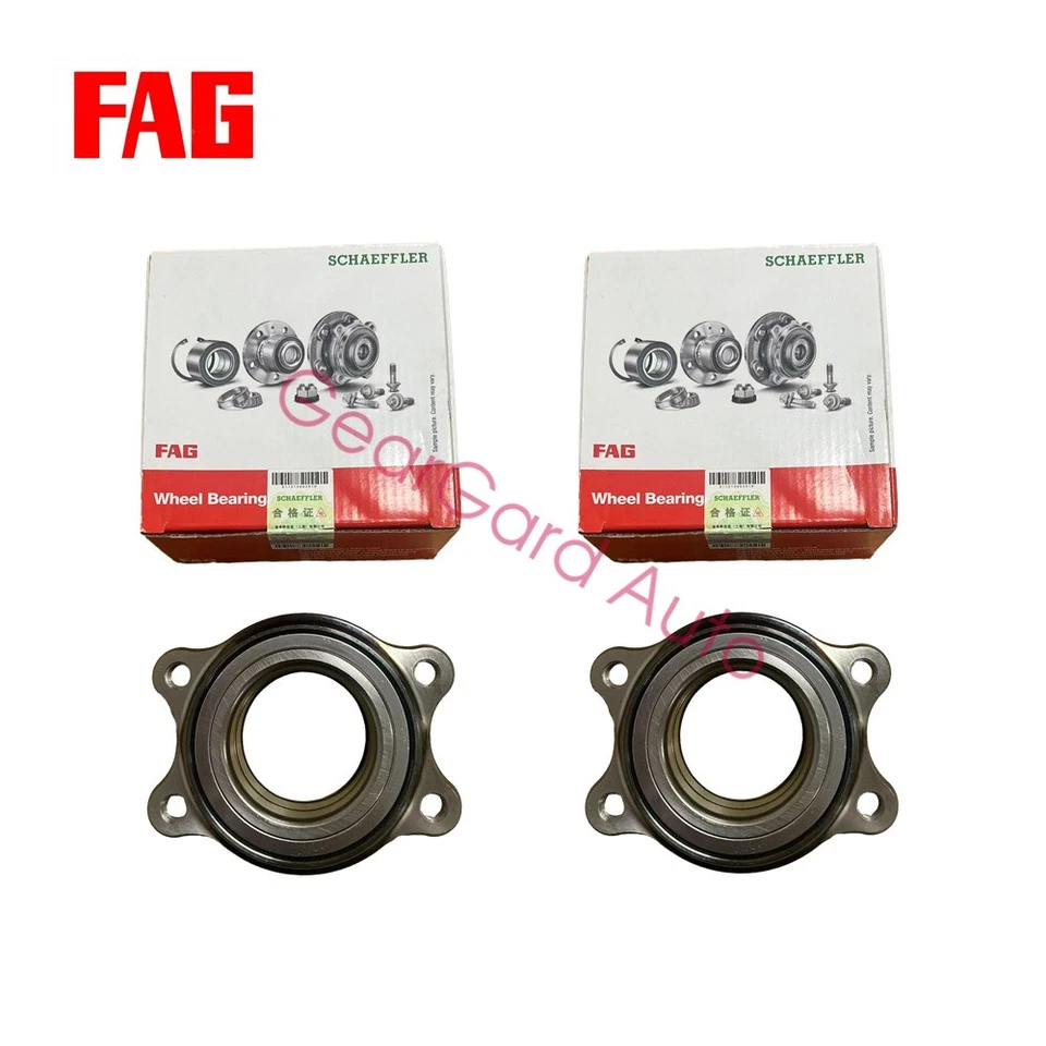 2X OEM FAG Wheel Hub Bearing 713102710 for Audi Quattro A4 A5 A6 A7 Q5 RS Models Foto 1 de 4
