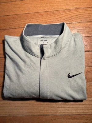 Nike Victory 1/2 Zip Golf Pullover Jacket Seafoam Mens Sz XL CN1018-017 New - Image 1 of 4